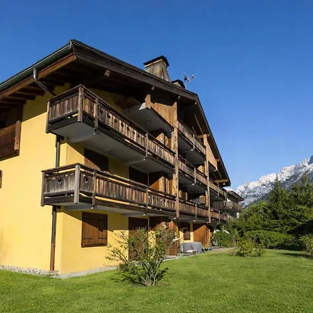 Lejlighed Capucins22 Mont Blanc View 1br W/ Balcony Garage - Happy Chamonix